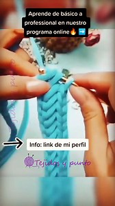 195K views · 2.8K reactions | 淋CURSO completo de TEJIDO a CROCHET Únete al grupo tocando el enlace, ahi todas aprendemos sobre Tejido a Crochet臨  https://hotm.art/Curso-TejidosCrochet Si no funciona este link  Ve al link de mi perfil o biografia | Tejidos y Punto | Facebook