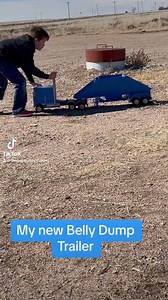 My New Belly Dump Trailer in action, this is such a fun trailer! https://thehappytoymaker.com/ | The Happy Toy Maker