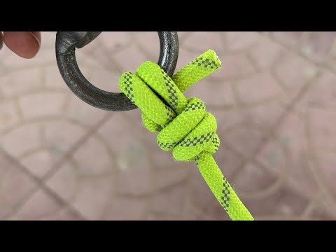 Tying A Ring Hitch Knot !