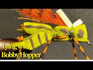 Fly Tying with Foam- the Bobby Hopper