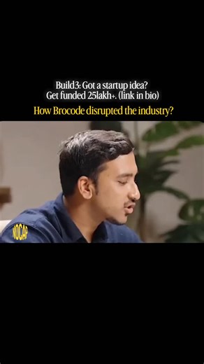 Pitch your startup on Instagram: "That's how @brocode_official gained the market share. Building a startup is a lonely journey, but you don't have to climb that mountain alone. 🏔️ At build3, we are the Sherpas to your summit push. We support impact-driven founders who are ready to solve the world's toughest problems without compromising on profitability. Why join the Build3 Accelerator? 💸 Capital: Unlock ₹25 Lakhs in early-stage funding to fuel your growth. 🤝 Sherpa Support: "Suggestions, not
