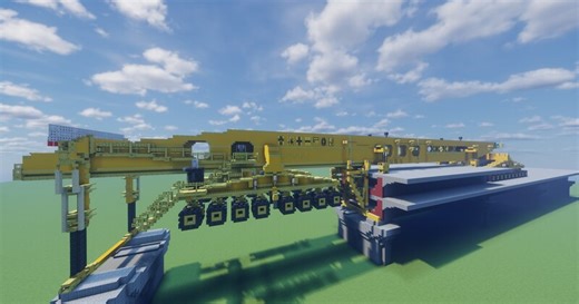 SLJ900/32 Bridge Building Machine Minecraft Map