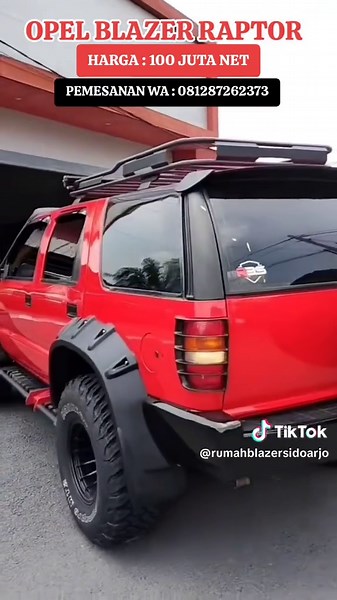 Opel Blazer Modif Monster: Kreasi Keren untuk Penggemar
