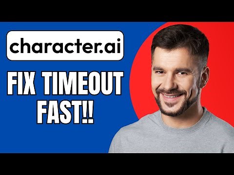 How to Remove Character AI Timeout (Fix Fast & Easy | 2025 Guide)
