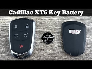 2020 - 2024 CADILLAC XT6 Remote Key Fob Battery Replacement - How To DIY Change Replace Batteries