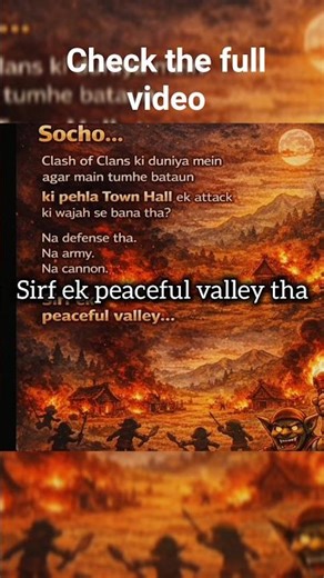 The Untold Origin of coc ”#clashofclans