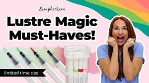 NEW Crafting Products to Color, Create & Keep Your Supplies Neat! | Watch on Scrapbook.com