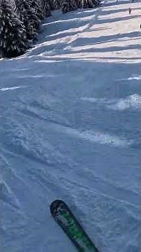 Ski Alpin - Les Saisies - Piste bleue "Coqs" (2025) 🔵⛷️ #ski #skiing #montagne