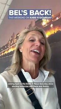 Belinda Jensen returns to KARE 11 Saturday this weekend
