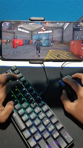 keyboard and mouse gameplay ☠️ free fire 🔥#shorts #shortsfeed
