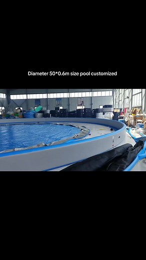 Customized Inflatable PVC Pool: 50*0.6m Size | Pool Factory