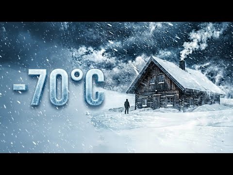 Snowed In: Surviving a Brutal Blizzard Alone in a Remote Log Cabin ❄️🔥