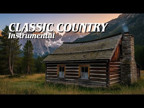 Rustic Mountain Cabins | Calm Classic Country Instrumental Music