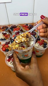 Ever had a parfait that tastes so good, it feels like a reward and a recharge? That’s what we’ve been serving at So Fresh for over a decade! We introduce to you, the best parfaits in Nigeria, made fresh daily with ingredients your body loves. Whether it’s breakfast, lunch, dessert, or even a light dinner, our parfaits are the perfect pick. Every spoonful is layered with goodness of creamy yogurt, crunchy granola, roasted coconut flakes and fresh fruits. Nothing artificial, nothing boring, just r
