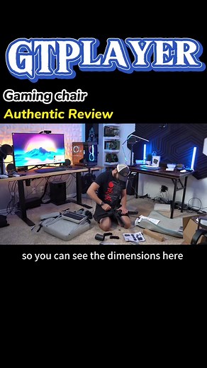 Assembling a Comfortable Gaming Chair | GTPLAYER Review