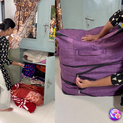 165K views · 1.1K reactions | Ultra Space Sawing Self Compression Organizer #bag #fblifestyle | Artefact | Facebook