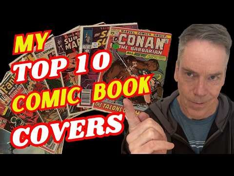 MY TOP-10 Comic Book COVERS - A Booktube EVENT ! ! !