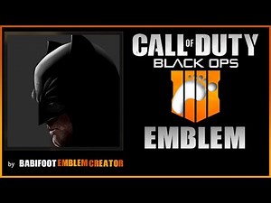 BO4 Emblem Tutorial - Batman