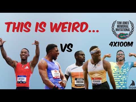 We've NEVER Seen a 4x100M Like This?! || When you have TOO MANY Fast Men, This Happens
