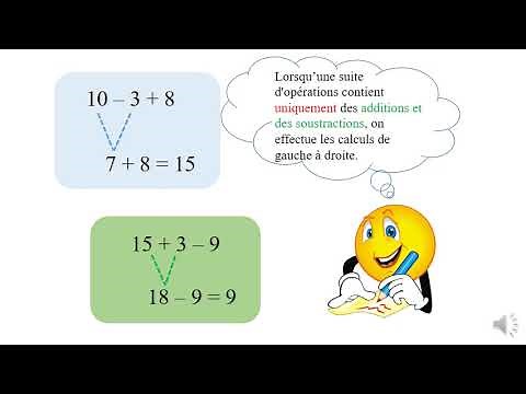 Règles de priorité des calculs et parenthèses - CM2