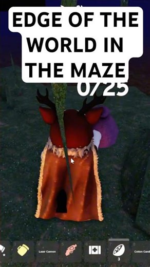 EDGE of the WORLD in the Maze!