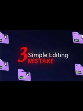My Top 3 Video Editing Secrets for Beginners! 🔥