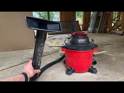How To Use Craftsman Shop Vac For Water