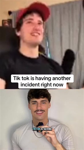 Noah Glenn Carter on Instagram: "Tik tok is having another incident incident right now #tiktokincident #reels #incident"