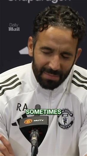 Ruben Amorim has dropped a bombshell about his squad and also delivered a pointed message to Kobbie Mainoo 😳🗣️ | Daily Mail Sport