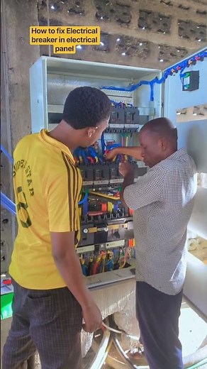 Solution on how to fix Electrical breaker in Electrical panel