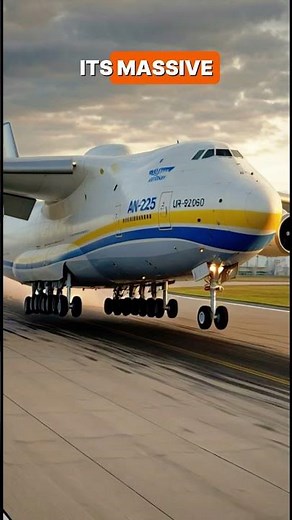 Antonov An 225 Mriya – The Largest Aircraft Ever B #aviation #militaryaviation#shorts