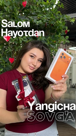SALOMHAYOT- orzular shaharchasi💭 on Instagram: "💘 14-FEVRAL — SEVISHGANLAR KUNI UCHUN MAXSUS TAKLIF! 💘 🔥 iPhone 17 Pro Max SIM + eSIM — orzuingizdagi flagman endi yanada qulay shartlarda! ⸻ 📱 12 OYLIK BO‘LIB TO‘LASH — 4 TA VARIANT: ✅ 500$ boshlang‘ich / 130$ oylik ✅ 600$ boshlang‘ich / 120$ oylik ✅ 700$ boshlang‘ich / 110$ oylik ✅ 800$ boshlang‘ich / 100$ oylik ⸻ 📆 6 OYLIK BO‘LIB TO‘LASH — 3 TA VARIANT: ✅ 700$ boshlang‘ich / 190$ oylik ✅ 600$ boshlang‘ich / 210$ oylik ✅ 800$ boshlang‘ich /