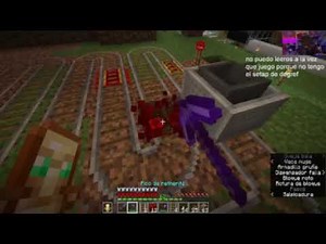 Minecraft Best Tutorials - sencillo uso de vagoneta con tolva explicado por experto en redstone