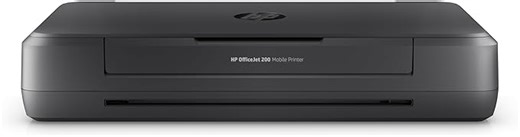 HP OfficeJet 200 Mobiler Tintenstrahldrucker (A4, Drucker, WLAN, HP ePrint, Airprint, USB, 4800 x 1200 dpi) schwarz
