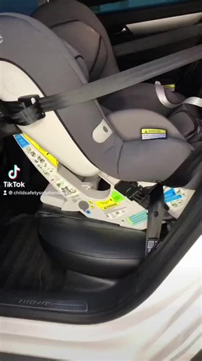 ¿Está instalado correctamente su asiento de auto Isofix?