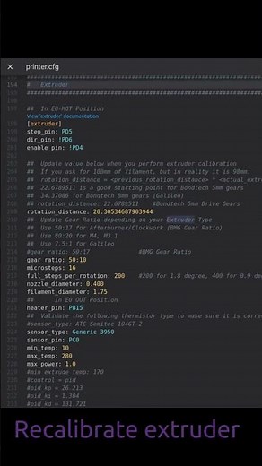A simple fix for over extrusion when 3d printing. #shorts