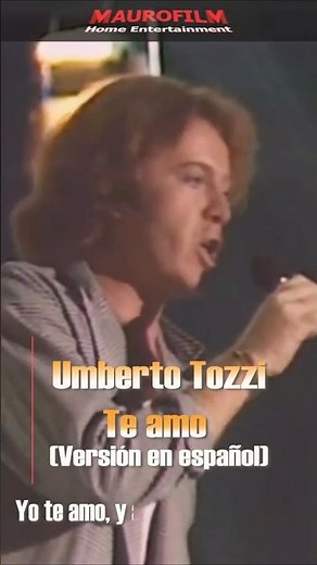 1978 - Te amo (versión en español) - (1977 - Ti amo) - Umberto Tozzi
