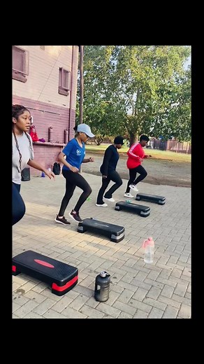 Step and Bands 👌👌🔥🔥🫶#fitness #2025goals #sheckwes