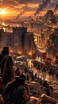 The Fall of Babylon 🏛️ | The Empire That Lost Everything #shorts