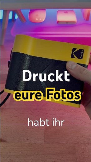 Warum du deine 10.000 Handy-Fotos endlich ausdrucken solltest - Kodak M300Test