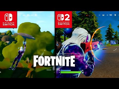 Switch 2 vs Switch 1 - Fortnite Graphics Comparison