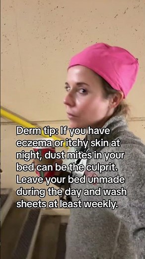 Comment if you have a dust mite allergy #dustmites #eczema