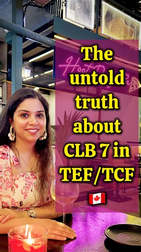 Divya S | French Teacher (C1) | TEF, TCF Canada | DELF, DALF on Instagram: "Taking TEF/TCF Canada 🇨🇦? What is CLB 7, REALLY? Most people think that French exams like TEF Canada or TCF Canada are just a test of basic French, a few greetings, a few verbs, some simple conversations. But that couldn’t be further from the truth. CLB 7 is NOT about basic communication. It’s about your ability to express well-developed opinions, justify your ideas, and debate intelligently on complex, real-world issu