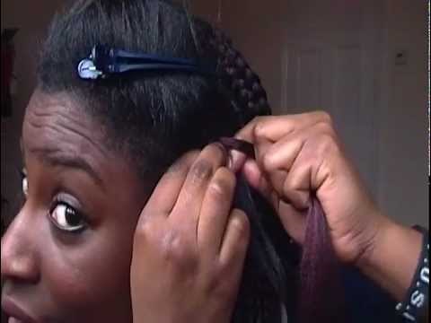 BOX BRAIDS TUTORIAL - HOW TO BRAID YOUR OWN HAIR