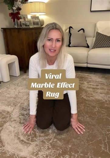 Stunning Marble Effect Rug for Your Home