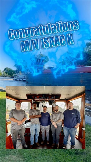 Huge congrats to Captain Brad Autin and his Crew on the M/V ISAAC K!! Achieving TWO flawless “Zero” scores in one day is no small feat! Incredible work on their Sire Audit and Kirby Safety Quality Audit! A perfect day for this Crew! M/V ISAAC K CREW: (in video) Captain Brad Autin Matt Gisclair Tony Bass Ramone Keller Kyle Thibodaux On off time: Relief Captain Larry Dupre 🏆⛴️⚓️💪🏆 #mvisaack #towboat #goals #zero #perfectscore #SUCCESS #prideinyourride #gettingitdone #captain #crew #TEAMWORK #to