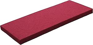 Custom Size Bench Pad, Bay Window Sill Cushion, Custom Patio Cushions Replacement, Rv Seat Pad, 16 inches Wide, 60 inches Long, 2 inch Thick
