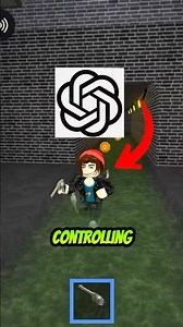 AI Controls My Game In MM2! (Roblox) 😭 #shorts