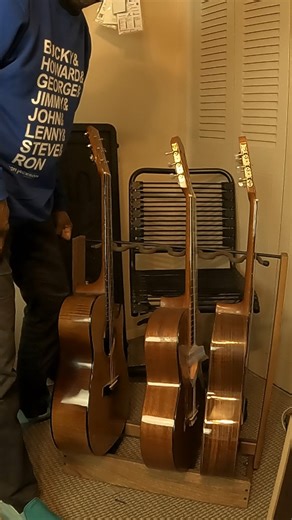 Ron Jackson on Instagram: "Unboxing and building the String Swing CC34-BW Side Loading Guitar Rack. Solid hardwood construction, clean design, and super practical side-loading access—perfect for keeping multiple guitars safe, organized, and ready to grab in the studio. Easy assembly and rock-solid once it’s together. Highly recommended. @stringswing #StringSwing #CC34BW #GuitarRack #GuitarGear #StudioSetup #GearUnboxing #InstrumentCare #GuitarLife"