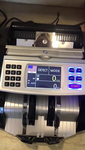 Money Counting Machine in Action: Efficient Bill Counting
